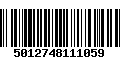 Código de Barras 5012748111059