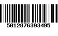 Código de Barras 5012876393495