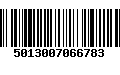 Código de Barras 5013007066783