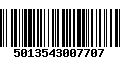 Código de Barras 5013543007707