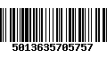 Código de Barras 5013635705757