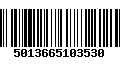 Código de Barras 5013665103530