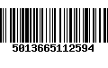 Código de Barras 5013665112594