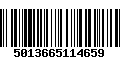 Código de Barras 5013665114659