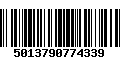 Código de Barras 5013790774339