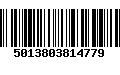 Código de Barras 5013803814779