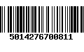 Código de Barras 5014276700811