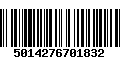 Código de Barras 5014276701832