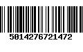 Código de Barras 5014276721472