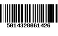 Código de Barras 5014328061426