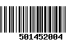 Código de Barras 501452004