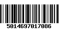 Código de Barras 5014697017086