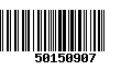 Código de Barras 50150907