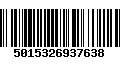 Código de Barras 5015326937638