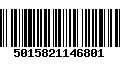 Código de Barras 5015821146801