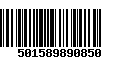 Código de Barras 501589890850