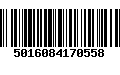 Código de Barras 5016084170558