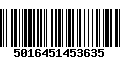 Código de Barras 5016451453635