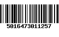 Código de Barras 5016473011257