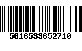 Código de Barras 5016533652710