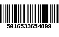 Código de Barras 5016533654899