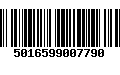 Código de Barras 5016599007790