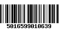 Código de Barras 5016599010639