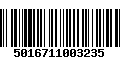 Código de Barras 5016711003235