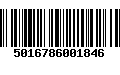 Código de Barras 5016786001846