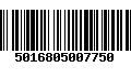 Código de Barras 5016805007750