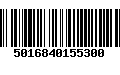 Código de Barras 5016840155300