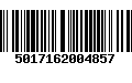 Código de Barras 5017162004857