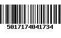 Código de Barras 5017174041734