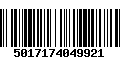 Código de Barras 5017174049921