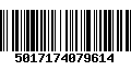 Código de Barras 5017174079614