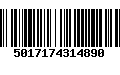 Código de Barras 5017174314890
