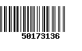 Código de Barras 50173136