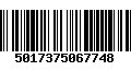 Código de Barras 5017375067748