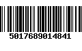 Código de Barras 5017689014841