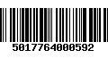 Código de Barras 5017764000592