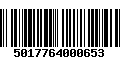 Código de Barras 5017764000653