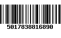 Código de Barras 5017838816890