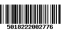 Código de Barras 5018222002776