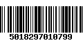 Código de Barras 5018297010799