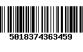 Código de Barras 5018374363459