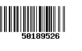 Código de Barras 50189526