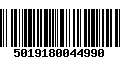 Código de Barras 5019180044990