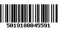 Código de Barras 5019180045591