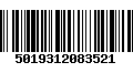 Código de Barras 5019312083521