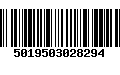 Código de Barras 5019503028294